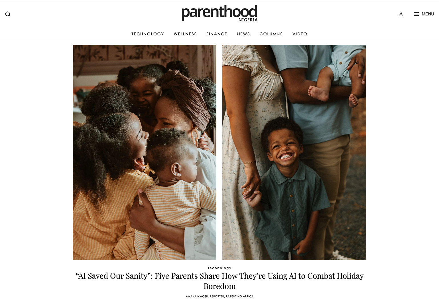 Parenthood Nigeria