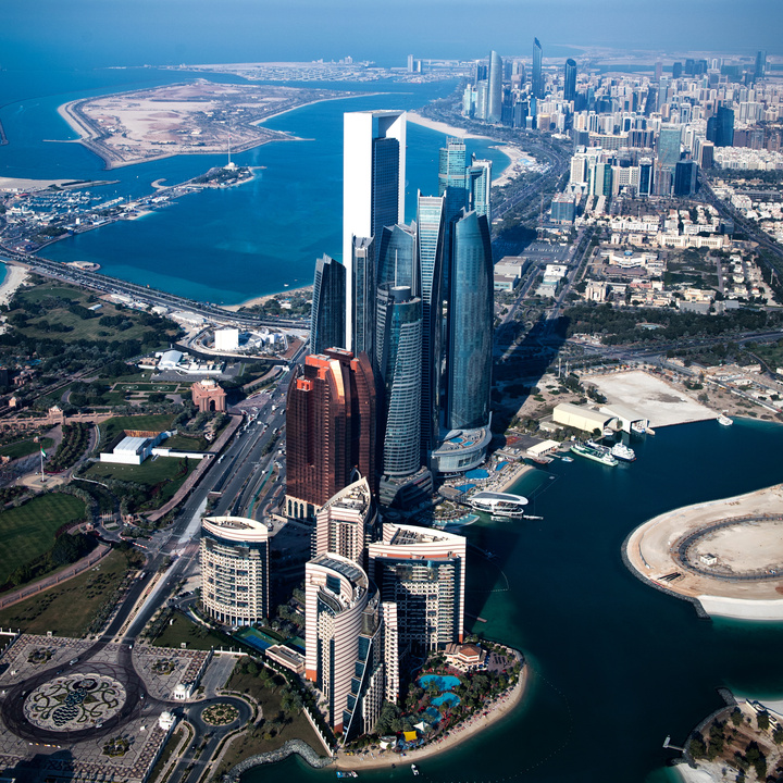 Skyscrapers in Abu Dhabi